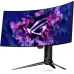 Монитор Asus 34" ROG Swift PG34WCDM черный OLED LED 21:9 HDMI матовая HAS Piv 450cd 178гр/178гр 3440x1440 240Hz FreeSync Premium DP 2K USB 8.4кг