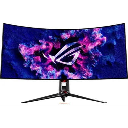 Монитор Asus 38" ROG Swift PG39WCDM черный OLED LED 21:9 HDMI матовая HAS Piv 450cd 178гр/178гр 3440x1440 240Hz FreeSync Premium DP 2K USB 9.61кг