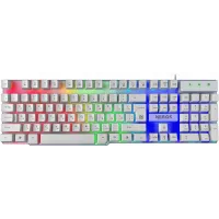 Клавиатура Defender Neros GK-147 белый USB Multimedia for gamer для ноутбука LED (45147)