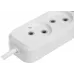 Сетевой удлинитель Defender B230 2м (3 розетки) белый (пакет ПЭ)