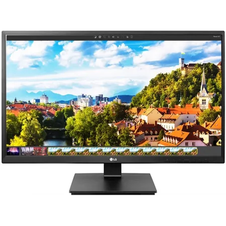 Монитор LG 27" 27BK55YP-B черный IPS LED 5ms 16:9 DVI HDMI матовая HAS Piv 250cd 178гр/178гр 1920x1080 120Hz VGA DP FHD USB 7.2кг