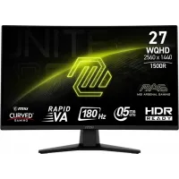 Монитор MSI 27" Mag 274CQF черный VA LED 16:9 HDMI матовая 300cd 178гр/178гр 2560x1440 180Hz DP QHD 3.4кг