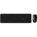 Клавиатура + мышь Оклик S277W клав:черный мышь:черный USB беспроводная Multimedia (2066172)