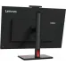 Монитор Lenovo 27" ThinkVision T27hv-30 черный IPS LED 4ms 16:9 HDMI M/M Cam матовая HAS Piv 1000:1 300cd 178гр/178гр 2560x1440 75Hz DP 2K USB 7.9кг