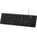Клавиатура Оклик K175 черный USB Multimedia