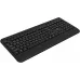 Клавиатура Оклик K257W черный USB беспроводная Multimedia (подставка для запястий) (2070286)