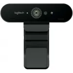 Камера Web Logitech Brio черный 13Mpix (4096x2160) USB3.0 с микрофоном (960-001105)