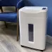 Шредер Office Kit S243N 3,9х38 белый (секр.P-4) фрагменты 35лист. 35лтр. скрепки скобы пл.карты CD