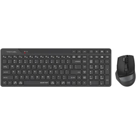 Клавиатура + мышь A4Tech Fstyler FB2800C Air2 клав:черный/серый мышь:черный/серый USB беспроводная Bluetooth/Радио slim