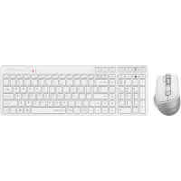 Клавиатура + мышь A4Tech Fstyler FB2800C Air2 White клав:белый/серый мышь:белый/серый USB беспроводная Bluetooth/Радио slim