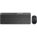 Клавиатура + мышь Acer OCC402 клав:черный мышь:черный USB беспроводная slim (ZL.ACCCC.018)