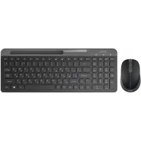 Клавиатура + мышь Acer OCC402 клав:черный мышь:черный USB беспроводная slim (ZL.ACCCC.018)