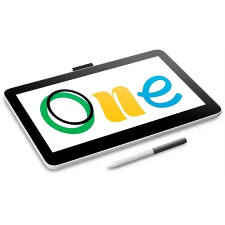 Графический планшет-монитор Wacom One 13 Touch LED USB Type-C белый