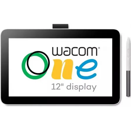 Графический планшет-монитор Wacom One 12 LED USB Type-C белый