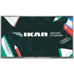 Панель Ikar 75" ИП 75-213-410 черный IPS LED 8ms 16:9 DVI HDMI M/M матовая 1200:1 400cd 178гр/178гр 3840x2160 VGA DP SPDIF UHD USB 70кг (RUS)