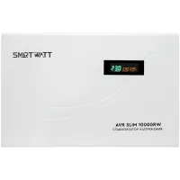 Стабилизатор напряжения Smartwatt AVR Slim 10000RW 10000ВА белый