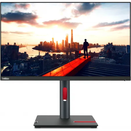 Монитор Lenovo 23.8" ThinkVision P24h-30 черный IPS LED 4ms 16:9 HDMI матовая HAS Piv 300cd 178гр/178гр 2560x1440 60Hz DP 2K USB 5.7кг