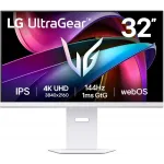 Монитор LG 31.5" UltraGear 32G810SA-W черный IPS LED 1ms 16:9 HDMI M/M матовая HAS Piv 400cd 178гр/178гр 3840x2160 144Hz DP UHD USB 10.5кг Монитор LG 31.5" UltraGear 32G810SA-W черный IPS LED 1ms 16:9 HDMI M/M матовая HAS Piv 400cd 178гр/178гр 3840x2160 144Hz DP UHD USB 10.5кг
