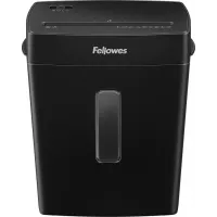 Шредер Fellowes PowerShred Р-42С черный (секр.P-4) фрагменты 8лист. 15лтр. скрепки скобы пл.карты