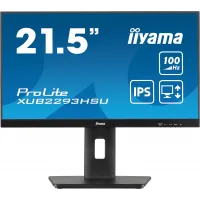 Монитор Iiyama 21.5" ProLite XUB2293HSU-B7 черный IPS LED 16:9 HDMI M/M матовая HAS Piv 300cd 178гр/178гр 1920x1080 100Hz DP FHD USB 3.9кг