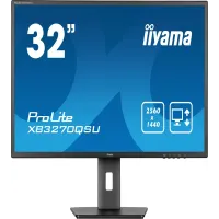 Монитор Iiyama 31.5" ProLite XB3270QSU-B1 черный IPS 16:9 HDMI M/M матовая HAS Piv 250cd 178гр/178гр 2560x1440 100Hz DP 2K USB 8.6кг