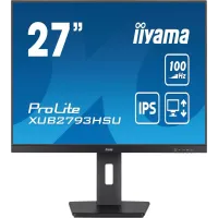 Монитор Iiyama 27" ProLite XUB2793HSU-B7 черный IPS LED 16:9 HDMI M/M матовая HAS Piv 300cd 178гр/178гр 1920x1080 100Hz DP FHD USB 5.4кг