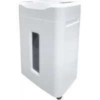 Шредер Office Kit S210N 3,9x38 белый (секр.P-4) фрагменты 16лист. 35лтр. скрепки скобы пл.карты CD