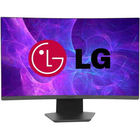 Монитор LG 27" UltraGear 27GS60QC-B фиолетовый VA LED 16:9 HDMI матовая 300cd 178гр/178гр 2560x1440 180Hz FreeSync DP 2K 4.8кг
