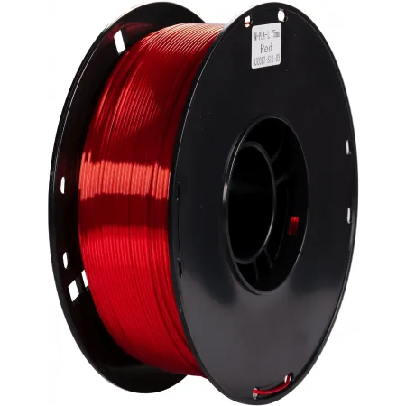 Пластик для принтера 3D Cactus CS-3D-PLA-1KG-S-RED PLA SILK d1.75мм 1кг L326м 1цв.