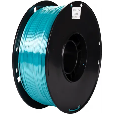 Пластик для принтера 3D Cactus CS-3D-PLA-1KG-S-CYAN PLA SILK d1.75мм 1кг L326м 1цв.
