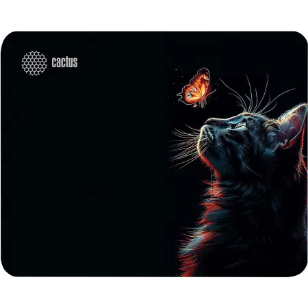 Коврик для мыши Cactus Night Cat 220x180x2мм (CS-MP-P12XS)