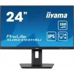 Монитор Iiyama 23.8" ProLite XUB2493HSU-B7 черный IPS LED 16:9 HDMI M/M матовая HAS Piv 300cd 178гр/178гр 1920x1080 100Hz DP FHD USB 4.6кг