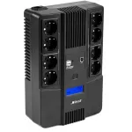 Источник бесперебойного питания Бастион SKAT-UPS 800-AID-IN-1x9-8 480Вт 800ВА черный