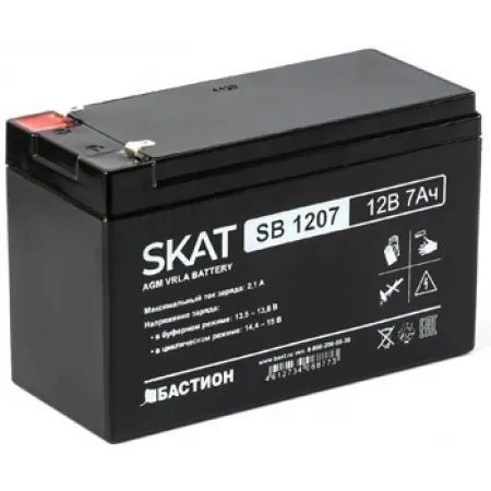 Батарея для ИБП Бастион SKAT SB 1207 12В 7Ач
