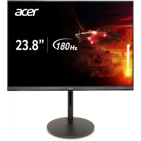 Монитор Acer 23.8" XF240YX1bmiiphx черный IPS LED 1ms 16:9 HDMI M/M матовая HAS Piv 250cd 178гр/178гр 1920x1080 200Hz FreeSync Premium DP FHD 2.54кг