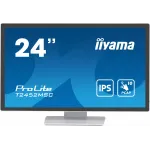 Монитор Iiyama 23.8" ProLite T2452MSC-W1 белый IPS LED 14ms 16:9 HDMI M/M матовая 400cd 178гр/178гр 1920x1080 60Hz DP FHD USB Touch 5.6кг