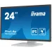 Монитор Iiyama 23.8" ProLite T2452MSC-W1 белый IPS LED 14ms 16:9 HDMI M/M матовая 400cd 178гр/178гр 1920x1080 60Hz DP FHD USB Touch 5.6кг