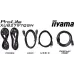 Монитор Iiyama 27" ProLite XUB2797QSN-B2 черный IPS LED 16:9 HDMI M/M матовая HAS Piv 1300:1 300cd 178гр/178гр 2560x1440 100Hz DP Quad HD 2K (1440p) USB 6.1кг