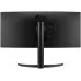 Монитор LG 34" UltraWide 34WR55QK-B черный VA LED 21:9 HDMI матовая HAS 300cd 178гр/178гр 3440x1440 100Hz DP Ultra WQHD USB 6.9кг