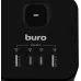 Сетевой удлинитель Buro BU-PC3.1UС-Plus-B 1.5м (3 розетки) черный (пакет ПЭ)