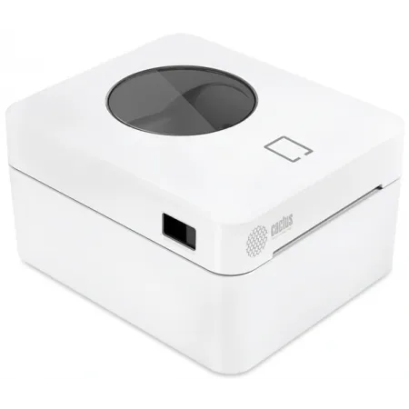 Термопринтер Cactus CS-TP-D410U-W 203dpi 160мм/с/USB для печ.этик. белый
