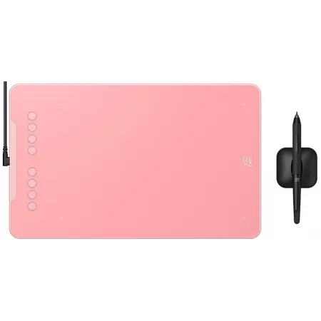 Графический планшет XPPen Deco 01 V3 USB розовый