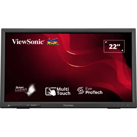 Монитор ViewSonic 21.5" TD2223-2 черный VA LED 16:9 DVI HDMI M/M глянцевая 250cd 170гр/160гр 1920x1080 75Hz VGA FHD USB Touch 4.5кг