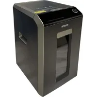 Шредер Office Kit SA200С 3,8x10 черный/серый с автоподачей (секр.P-4) фрагменты 220лист. 40лтр. скобы пл.карты