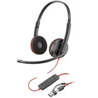 Наушники с микрофоном Poly Blackwire 3220 черный (8X228A6) Наушники с микрофоном Poly Blackwire 3220 черный (8X228A6)