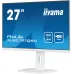 Монитор Iiyama 27" ProLite XUB2797QSN-W2 белый IPS LED 1ms 16:9 HDMI M/M матовая HAS Piv 1300:1 300cd 178гр/178гр 2560x1440 100Hz DP Quad HD 2K (1440p) USB 6.1кг