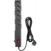 Сетевой фильтр Buro 600SPro-16-3-G 3м (6 розеток) графитовый (коробка)