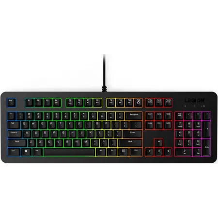 Клавиатура Lenovo Legion K310 RGB черный USB Multimedia for gamer LED (GY41N91872) кабель 1.8м