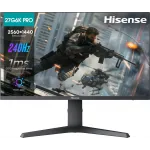 Монитор Hisense 27" 27G6K-PRO черный IPS LED 1ms 16:9 HDMI матовая 1000:1 320cd 89гр/89гр 2560x1440 240Hz FreeSync Premium DP 2K 5.5кг