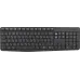 Клавиатура + мышь Logitech MK235 клав:серый мышь:серый/черный USB беспроводная Multimedia (920-007949)